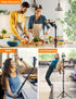 Victiv 86" Phone Tripod, Tall Tripod for iPhone with Flexible Gooseneck & Remote, Portable Aluminum Cellphone Stand