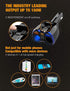 Car Charger 150W, 2-Socket Cigarette Lighter Splitter with QC 3.0 Dual USB Ports, Fast Adapter for GPS/Dash Cam/Phone