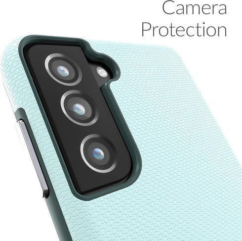 Crave Dual Guard for Galaxy S21 Case, Shockproof Protection Dual Layer Case for Samsung Galaxy S21