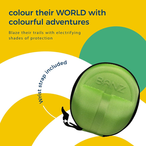 BANZ Baby Earmuff Case 0-36 Months Lime, Lightweight, Compact & Durable Travel Case for Headphone Protection