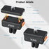 VRIG 360 2, 2-Prong 1/4" X5/ X4 X4/ X3 Magnetic Quick Release Mount for Insta ACE/ACE PRO/ACE PRO Quick & Convenient