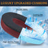 SOULWIT Cooling Gel Earpads Replacement for Sennheiser PXC480, PXC550, MB660 UC, Noise Isolation Memory Foam, Burgundy