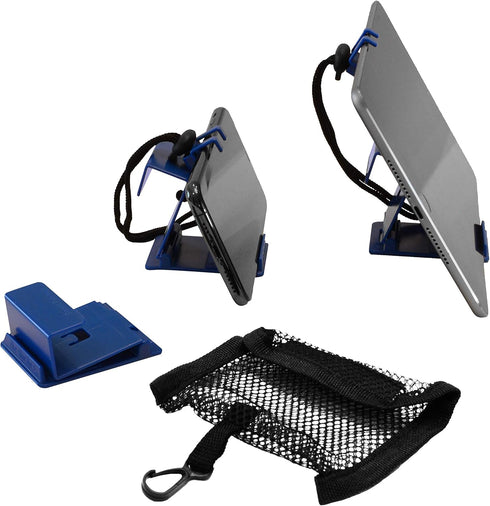 SkyClip+ Phone & Tablet Holder for Air Travel - Inflight Mount & Stand for iPhone, Android, Kindle, Tablets.