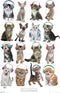 Trends International Keith Kimberlin-Kittens-Headphones Wall Poster - 14.725" x 22.375", Premium Unframed Version