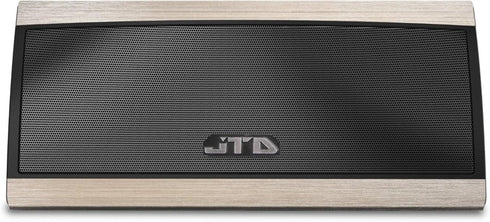 Portable Wireless Bluetooth Speaker with 3D Surround Stereo Sound, 8hrs Playtime, 30ft Range (3D-Surround Gold)