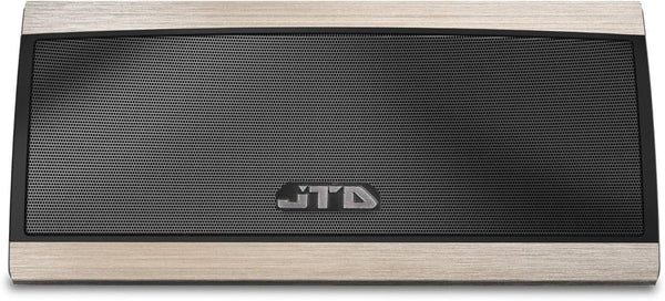 Portable Wireless Bluetooth Speaker with 3D Surround Stereo Sound, 8hrs Playtime, 30ft Range (3D-Surround Gold)