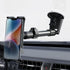 ARKON 7.25 inches Mounts - Phone Mount for Car | Car Phone Holder With Windshield Suction | Secure spring holder