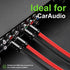 GOSDENG 16 100 16 Gauge Speaker Wire- ft Spec Soft Touch Audio Wire for Car Stereos, Home Theater, Surround Sound