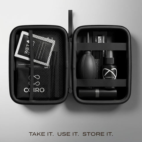 C Coiro 7 1 5 Camera Lens Cleaning Kit in Lens Pen, Air Blower, Sensor Cleaning Swabs, Lens Cleaner Spray, Wet Wipes