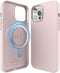 elago Magnetic Silicone Case for iPhone 12/12 Pro, Lovely Pink, Built-in Magnets, Compatible with MagSafe Accessories