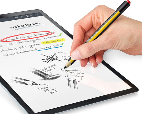 STAEDTLER Noris Jumbo Digital Stylus Pen, No Charging, EMR Palm Rejection, Natural Writing on Touchscreen Devices