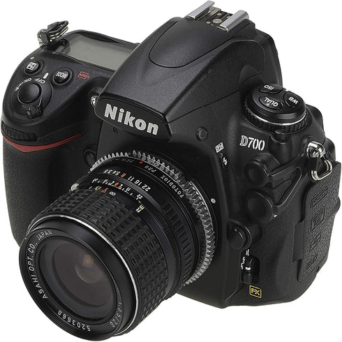 Fotodiox Pro Lens Mount Adapter for Pentax K AF (KAF) Lenses to Nikon F-Mount Cameras