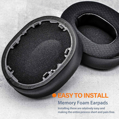 WH 1000XM5 Earpads for WH-1000XM5 by TRANSTEK, Replacement Ear Pads with High-Density Noise Isolation Foam