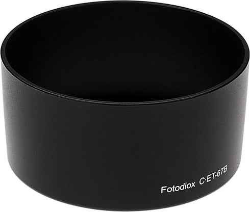 Fotodiox Lens Hood Replacement for ET-67B, Compatible with EF-S 60mm f/2.8 Macro Lens