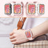 4 Pack Bling Hard PC Case - Tempered Glass Screen Protector Compatible with Apple Watch 44mm Series 6/5/4