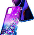 NGB Supremacy iPhone 12/12 Pro Case with Tempered Glass Screen Protector, Liquid Bling Sparkle Glitter Case