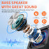 Magnetic Golf Speaker with Storage Case, IPX7 Portable Golf Cart Speaker, 24H Playtime, 18W Loud Stereo Sound