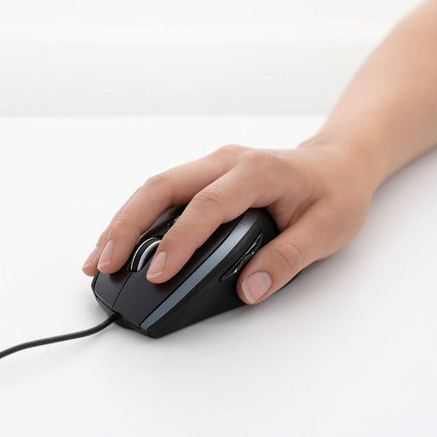 Logitech M500 Corded USB Mouse, Wired for Computers and Laptops, Dark Gray, Hyper-Fast Scrolling