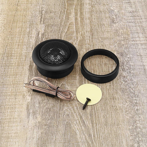 2 Pairs Car Round Dome Audio Speaker Tweeter Loudspeaker Horn Mini Tweeter Speaker Accessories