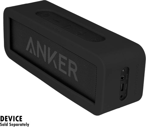 Alltravel Silicone Bumper for Anker Soundcore and Soundcore Motion B Bluetooth Speaker, Customized skin with color and shape matching,