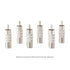 THE CIMPLE CO - RF (F81) and RCA Coaxial Adapter, 4 Pack for RG11, RG6, RG59, RG58, SDI, CCTV