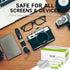 Screen Wipes Individually Wrapped, EOTW Lens Wipes for Eyeglasses, Pre-moistened Cleaning Wipes, Pack of 240