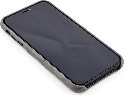 Dockem Wallet Case for iPhone XR (6.1"), Built-in Metal Plate for Magnetic Mounting & 2 Credit Card Holders