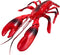 Realistic Red Maine Lobster (11") Plastic Prop for Dinner Party Birthday Oceanic