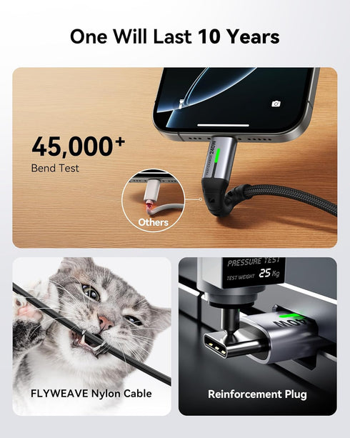 INIU 45W 240W Portable Charger + USB C Cable