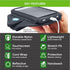 Tune Belt AB91 Running Armband for iPhone 16/15/14/13/12, 11-16 Pro, Galaxy S24/S23 - Sweat-Resistant, Comfortable
