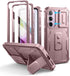 Dexnor Heavy Duty Case for Samsung Galaxy A35-5G - 2 Front Frame, Built-in Slide Camera Cover & Kickstand, 6.6 inch