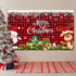 Irenare Christmas Banner Backdrop, Merry Christmas Banner for Indoor Holiday Party Photo Booth Decor, 72.8 X 43.3 Inch