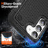 Asuwish Samsung Galaxy S23 5G Phone Case, Dual Layer Rugged Hybrid Protective Cover with Tempered Glass Screen