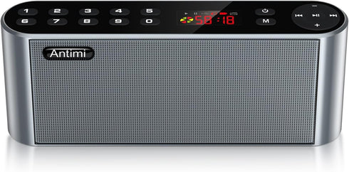 Bluetooth/FM Radio/MP3 Player Portable Wireless Speaker, Black