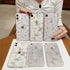 Compatible with iPhone XR, Cute Clear Sparkly Bling Star Flowers Pattern Soft Slim Fit Protective Cover, 6.1"