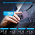 Wireless Portable Charger 10000mAh - Mag-Safe Compatible, 20W PD Fast Charging with Foldable Stand, Dark Blue