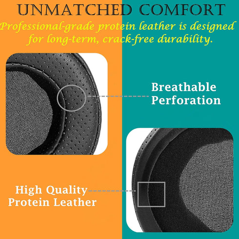 TaiZiChangQin Thicker Upgrade Ear Pads - Ear Cushions Mic Foam Replacement for Mpow 071 USB Headphone