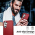 LeYi Samsung A54 5G Case with 2 PCS Screen Protector, Heavy Duty 3 in 1 Military Grade Shockproof Cover (Red+Black)