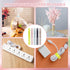 Oligei 25 Pcs Silicone Cable Ties, Reusable Cord Wraps for Electrical Cords, Organizer for Earphone, Charger