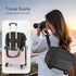 Waterproof Crossbody Camera Sling Bag with Tripod Holder, Compatible with Canon/Nikon/Sony/Fuji DSLR/SLR/Mirrorless