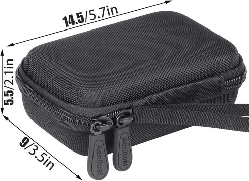 Aenllosi Hard Carrying Case for UCOMX Nano 3 in 1 Foldable Wireless Charging Station (Case Only, Black)