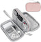 FYY Electronic Organizer, Travel Cable Organizer Bag, Portable Waterproof Double Layers Storage Bag for Accessories