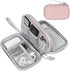 FYY Electronic Organizer, Travel Cable Organizer Bag, Portable Waterproof Double Layers Storage Bag for Accessories