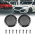 X AUTOHAUX 2pcs Grill Cover 5inch Mesh Protector Car Speaker Cover Woofer Subwoofer Grill Black