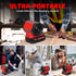 ohyes Bluetooth Speaker, Compatible with Milwaukee M18 Battery Packs, USB-A/C Charging for Jobsite, Camping & Parties