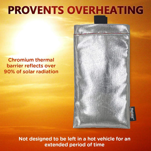 Thermal Phone Case to Prevent OVERHEATING in The Sun, Extend Battery Life for iPhone 13 Pro, 14, 14 Pro, 15, 15 Pro,