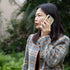 Colorful Retro Oil Painting Printed Flowers Case for iPhone 11, Fashion TPU Shockproof Protective Cover for Girls Women