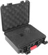 Weatherproof IP67 Hard Case with Customizable Foam for Pistol, GoPro, Camera Accessories, Black, 11 x 9 x 4 Inches