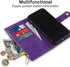 Antsturdy Samsung Galaxy Note 8 Wallet Case, RFID Blocking PU Leather Flip Shockproof Cover with Card Holder and Strap