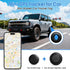 wuaerdy Mini GPS Tracker for Vehicles (Universally for Android & iOS), Hidden Car Location Tracker w/Magnetic Case